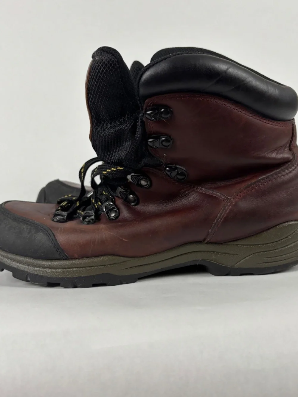Lands' End, ‎Waterproof, Leather, Hiking Boots, Brown, Outdoor/Work, Trail, walk